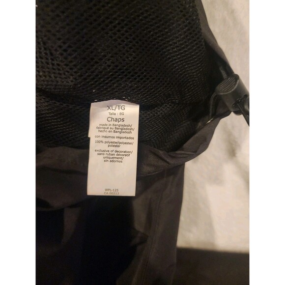 Chaps Golf 78 Jacket Mens XL Black Pullover Stay Dry Windbreaker 1/2 Zip - Picture 4 of 6